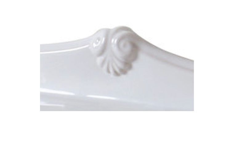 Azzurra Jubilaeum Раковина с колонной 90x56xH32 см, 1 отв., цвет: Bianco lucido