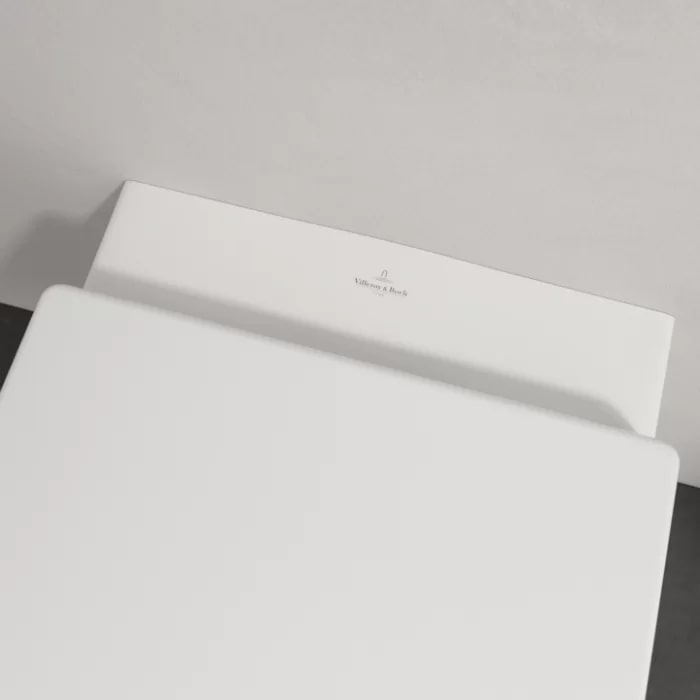 Villeroy&Boch Architectura Унитаз 37х53х33см, подвесной, безободковый, в комплекте сиденье c микролифтом, цвет: альпийский белый