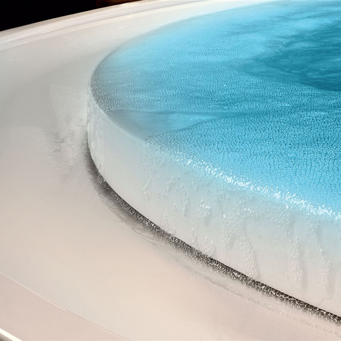 Gruppo Treesse Fusion Spa 200 Минибассейн Ø200x67cм., Г/М, нагреватель 3kw, фильтр песок, хромо-wя, озон. дезинф. внешняя панель VTR, цвет: белый