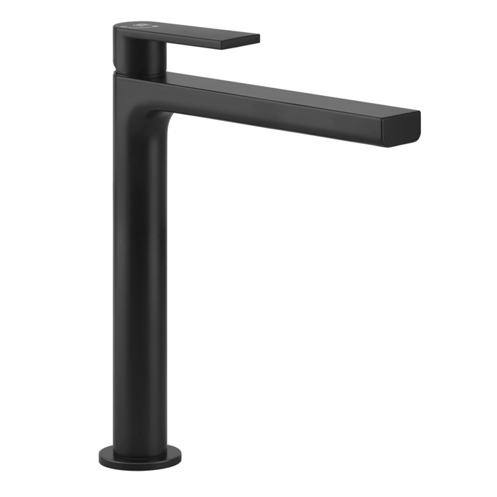 Смеситель для раковины высокий Gessi Emporio Via manzoni, на 1 отв, цвет: Black XL