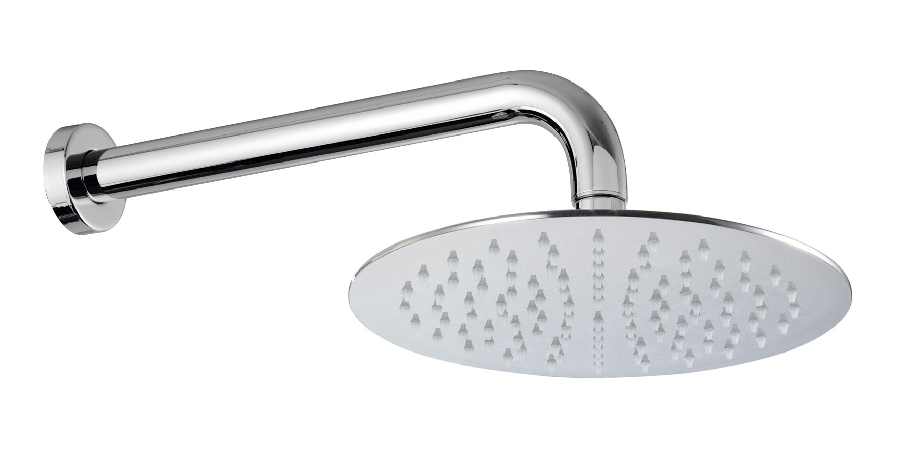Верхний душ Treemme Thermo S + Shower диаметр 200 мм с кронштейном 300 мм из стены — RWIT4907CC06
