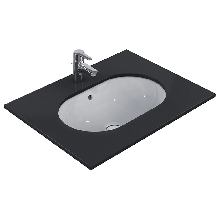 Ideal Standard Connect Раковина 62x41см., встраиваемая снизу, без отв., цвет: белый