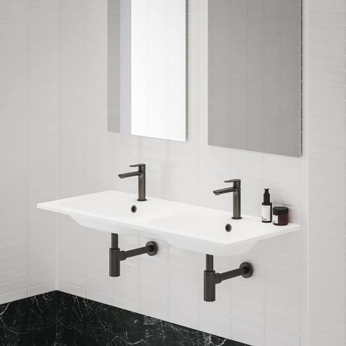 Ravak Eleganta Смеситель для раковины, 1 отв., без донного клапана, цвет: графит