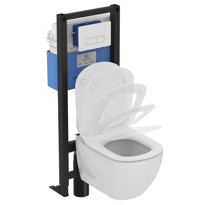 Ideal Standard Prosys Oleas M1 Механическая панель смыва, двойной смыв, цвет: белый