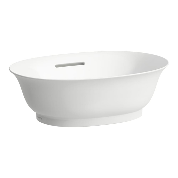Laufen New Classic Раковина накладная 45х31х14.5см, без отв., с переливом, цвет: белый глянец