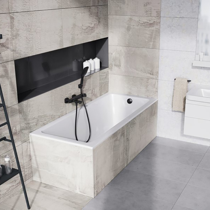 Ravak 10° Slim Ванна 170х75см, встраиваемая, цвет: белый
