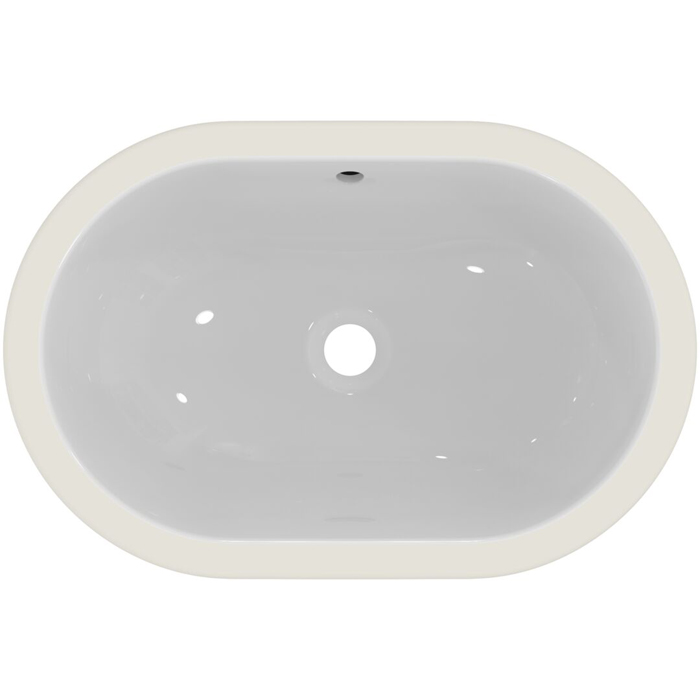 Ideal Standard Connect Раковина 62x41см., встраиваемая снизу, без отв., цвет: белый