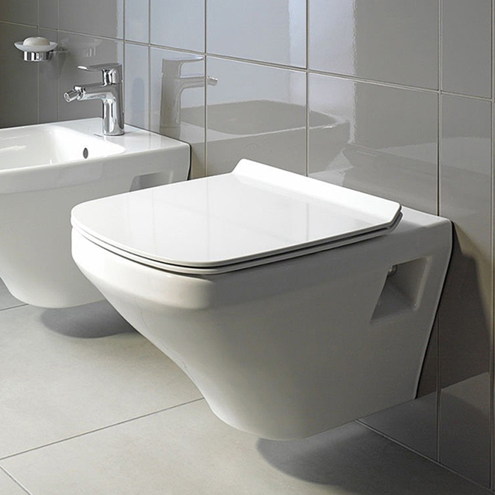 Duravit DuraStyle Комплект: подвесной унитаз 257109 37х48см.+ сиденье с SoftClose 006739