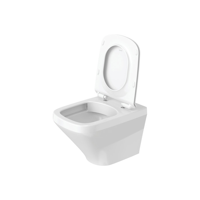 Duravit DuraStyle Сиденье для унитаза, петли: нерж. сталь, с микролифтом, цвет: белый