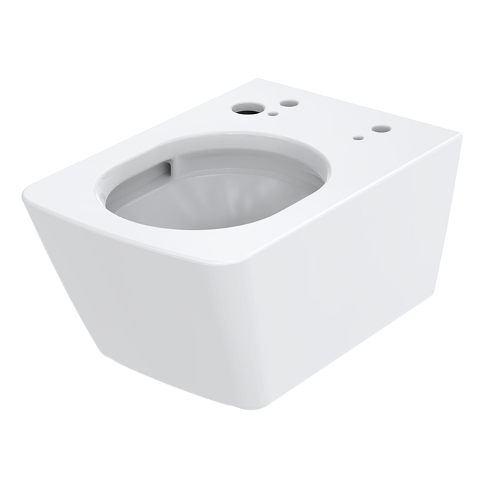 TOTO Washlet SW Комплект: унитаз подвесной, сиденье с управлением, модуль для установки, клавиша, цвет: белый