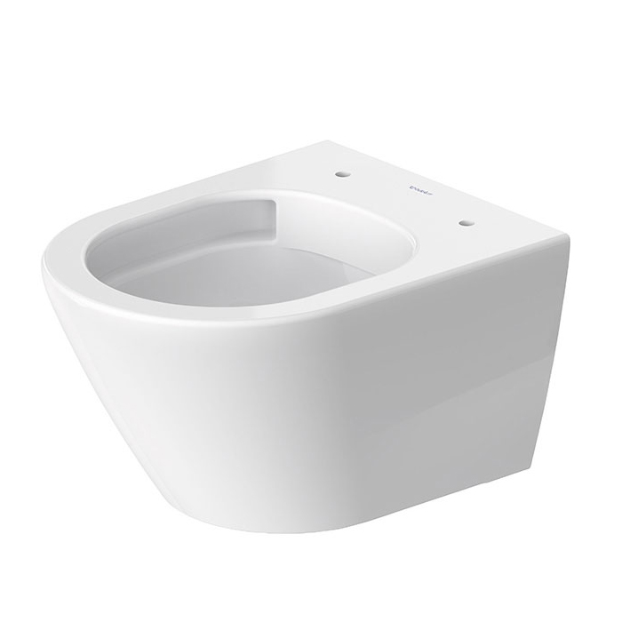 Duravit D-Code Унитаз 37х48см, подвесной, безободковый, с сиденьем микролифт, цвет: белый глянцевый