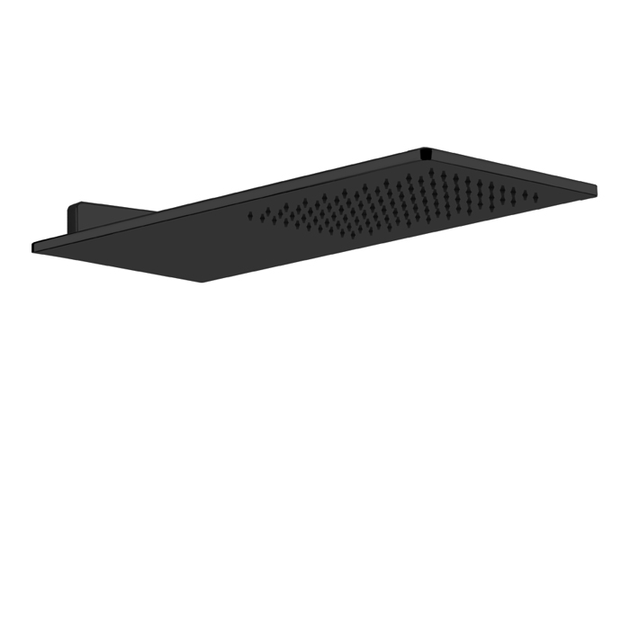 Gessi Rettangolo Shower Верхний душ 550х200 мм, с креплением на стену, цвет: Black XL