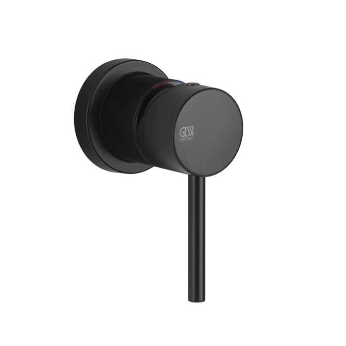 Смеситель для душа Gessi Emporio Via tortona, встраиваемый, на 1 позицию, цвет: Black XL
