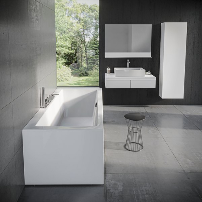Ravak Formy 01 Slim Ванна 170х75см, встраиваемая, цвет: белый