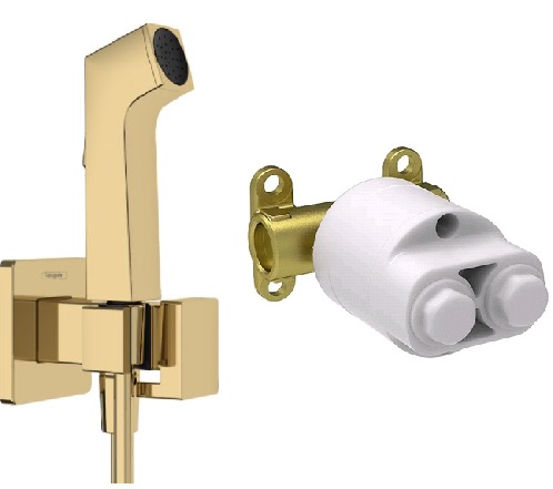 Гигиенический душ Hansgrohe Готовый комплект гигиенического душа (29233990+29235180) — 29233990Набор