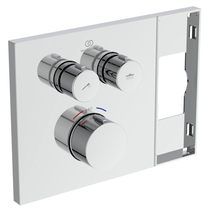 Ideal Standard Ceratherm Navigo Solos Смеситель для душа, встраиваемый, термостатический, цвет: хром