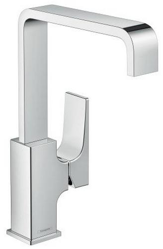 Раковина Hansgrohe Metropol Cмеситель для 226 мм, Push-Open, ∩ излив 120° — 32511000