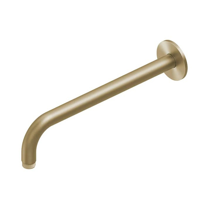 QuadroDesign Кронштейн для верхнего душа 40см, настенный, цвет: Light Gold