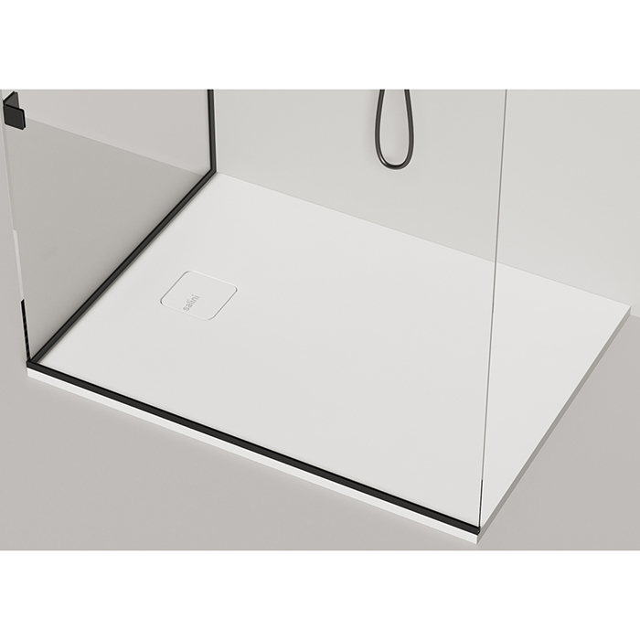 Salini Oasi Поддон 120х90х3см, с сифоном, S-Stone, цвет: белый матовый