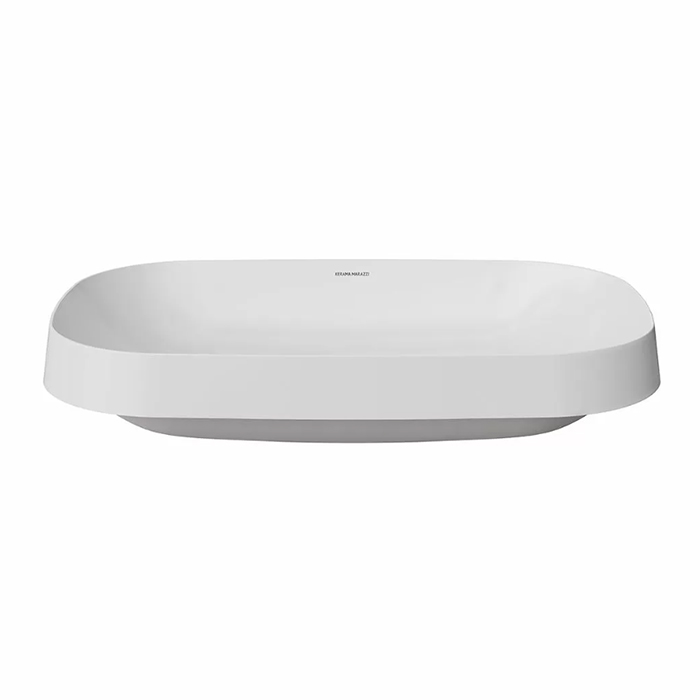Kerama Marazzi Magica Раковина встраиваемая сверху, 65.5х42см., без отв., цвет:  белый глянцевая