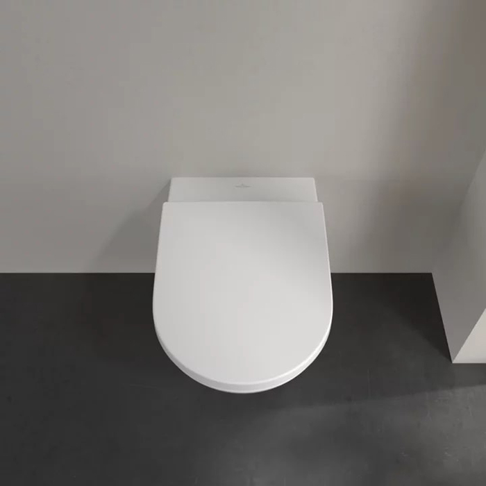 Villeroy&Boch Subway 3.0 Унитаз подвесной, безободковый tornado, сиденье в комплекте SoftClosing, цвет: альпийский белый