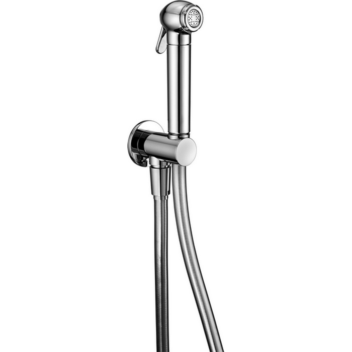 CISAL Shower Гигиенический душ со шлангом 120 см, вывод с держателем, цвет: хром
