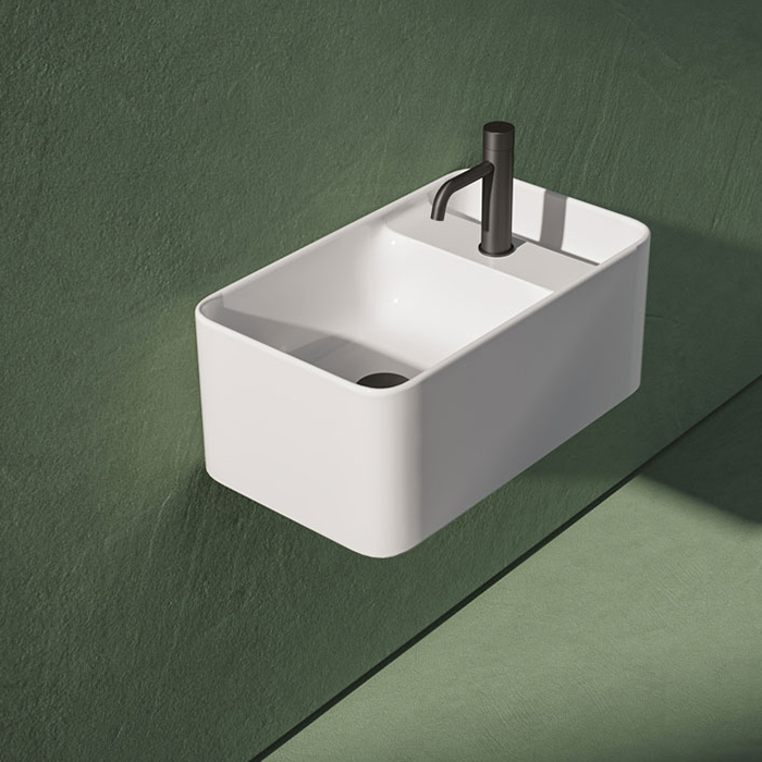 Artceram Brooklyn Раковина накладная 60х35х25см, без отв., покрытие saniglaze, цвет: белый
