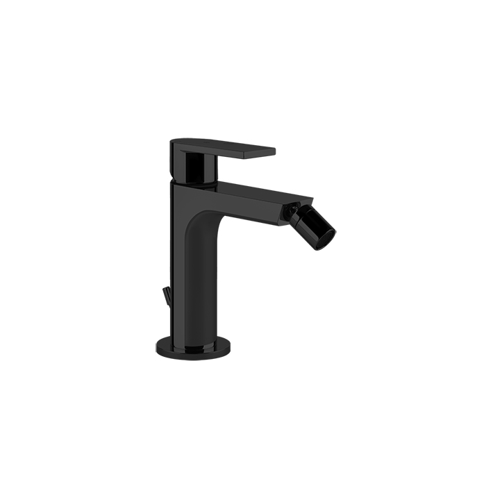 Смеситель для биде Gessi Emporio Via manzoni, на 1 отв, с донным клапаном, цвет: Black XL
