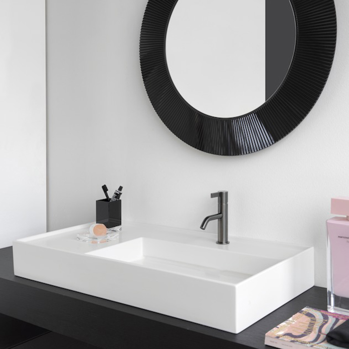 Раковина Laufen Kartell 90х46х12 см, 1 отв., без перелива, цвет: белый