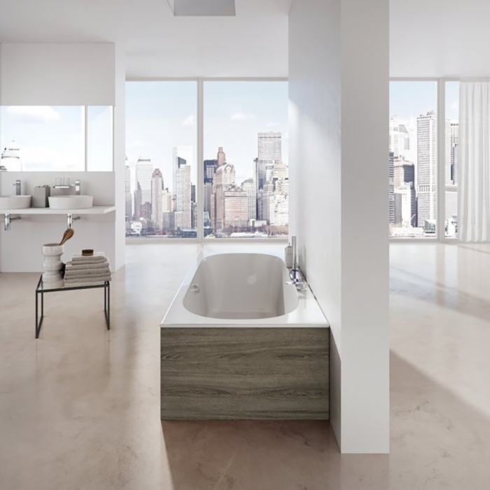 Ravak City Slim Ванна 180х80см, встраиваемая, цвет: белый