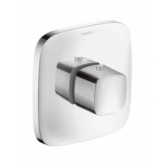 Термостат или вентиль Hansgrohe PuraVida центральный HighFlow (внешняя монтажная часть) — 15772000
