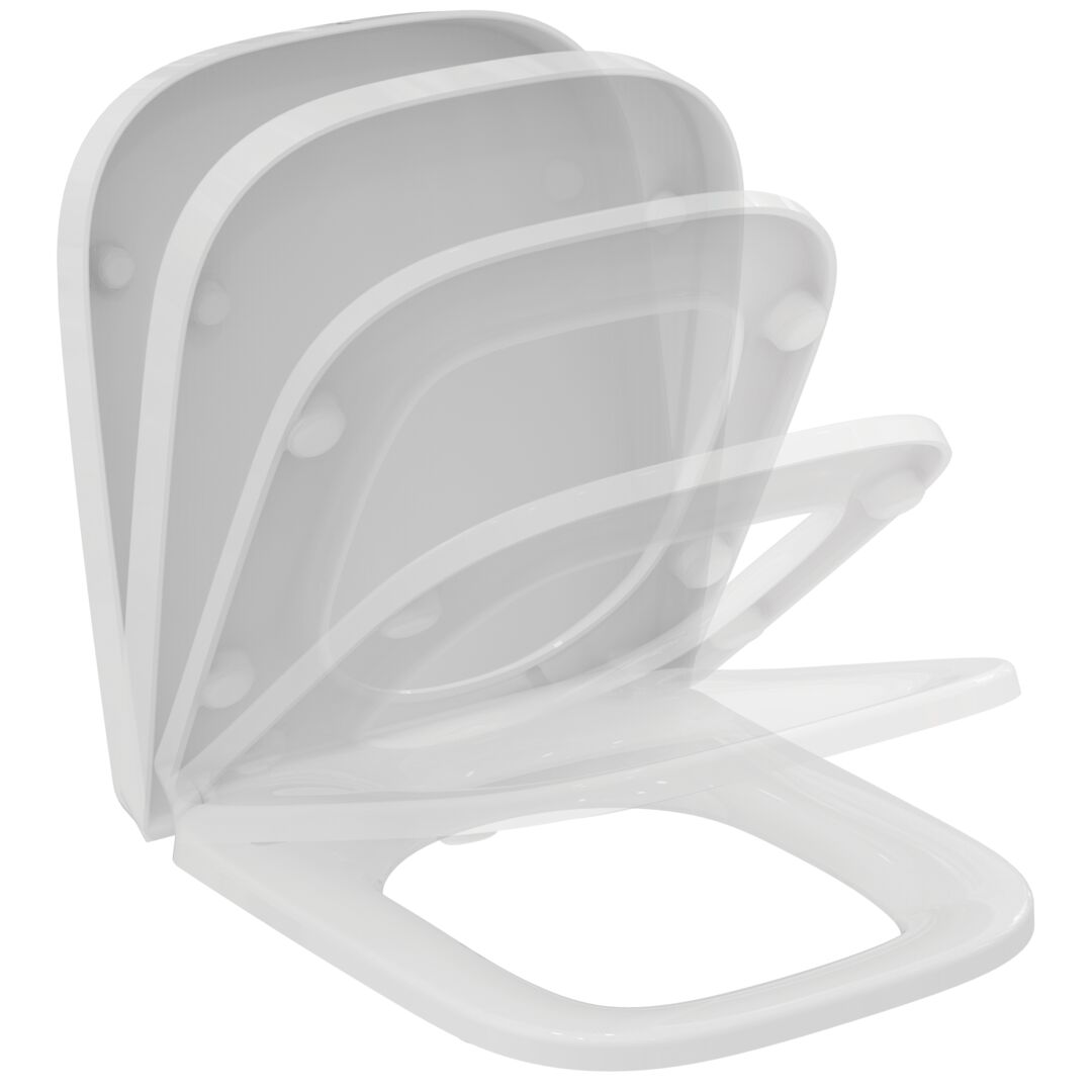 Сиденье для унитаза Ideal Standard I.life S дюропласт, SoftClose, QuickRelease — T473701