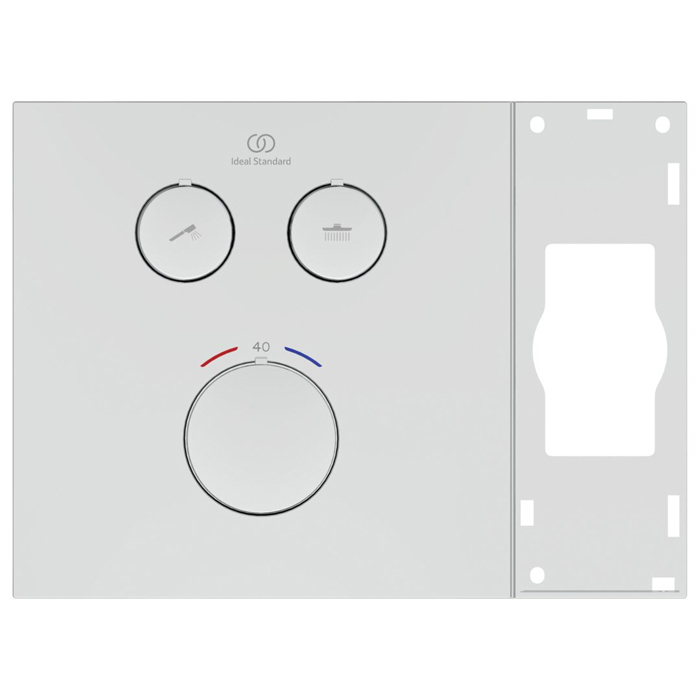 Ideal Standard Ceratherm Navigo Solos Смеситель для душа, встраиваемый, термостатический, цвет: хром
