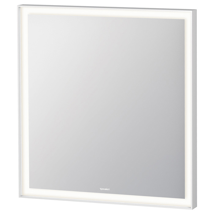 Duravit L-Cube Зеркало 65х67см с подсветкой, 1 сенс выкл, цвет: белый