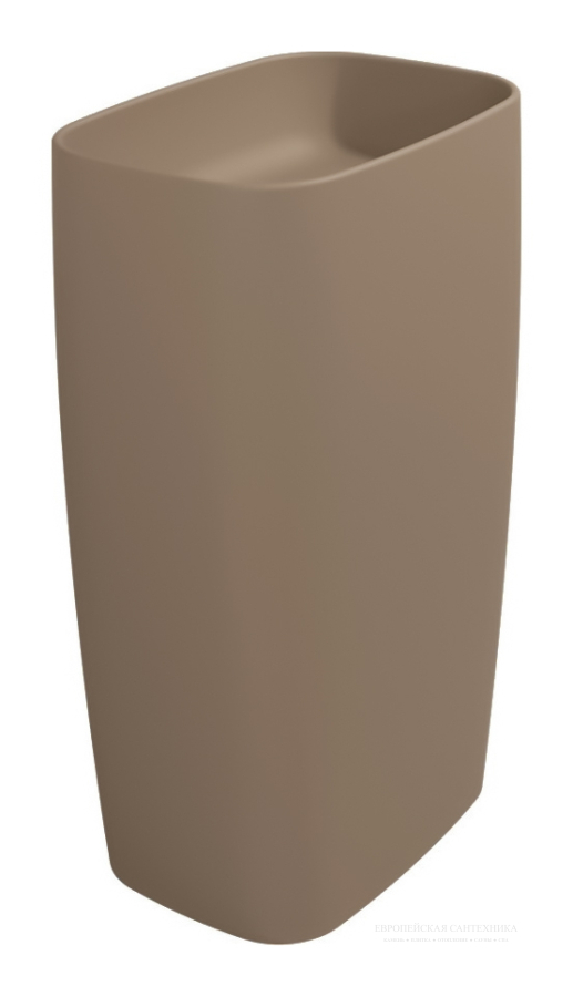 Раковина напольная Flaminia Flag, 540 × 380 мм, цвет: Fango