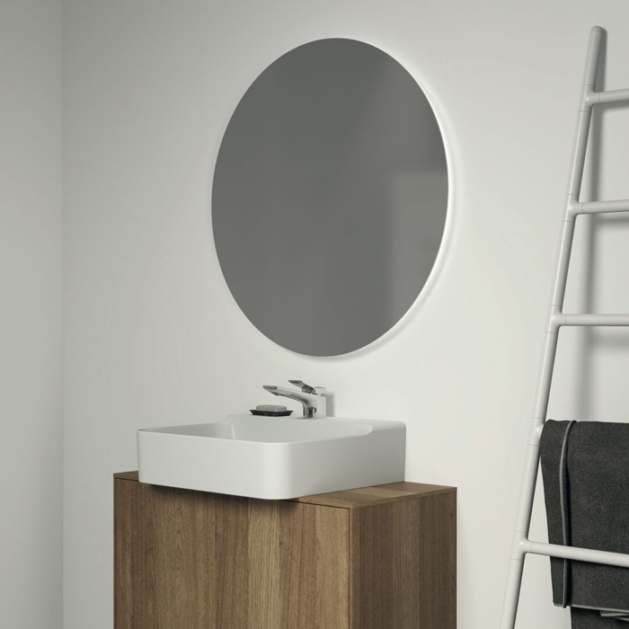 Ideal Standard Conca Круглое зеркало с диаметральной светодиодной подсветкой 80x2,6x80см