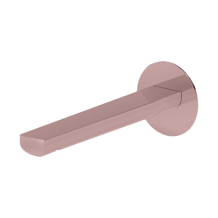 Newform Haka Излив для раковины 18.9см, настенный, с подключением на 1/2”, цвет: PVD brushed copper bronze