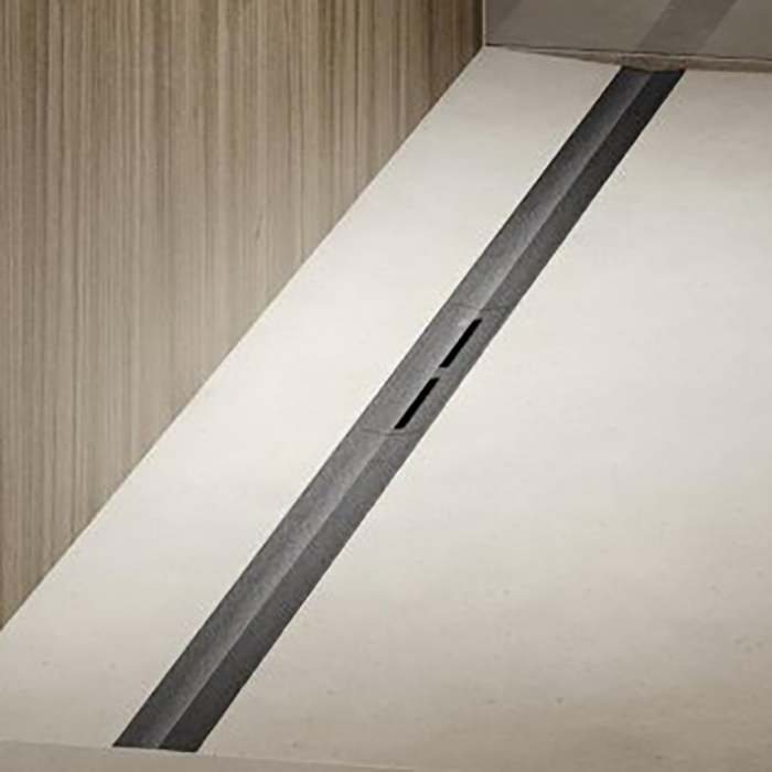Профиль для душа TECEdrainprofile 80см, цвет: PVD Brushed stainless steel, black/сатин, черный