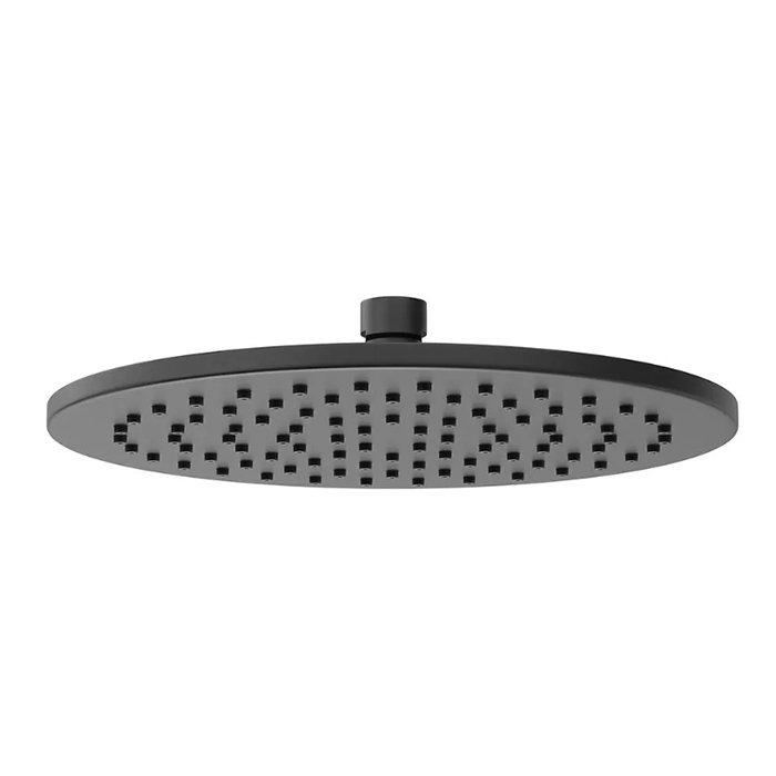 Kerama Marazzi Ole Верхний душ 25см, круглый, цвет: черный матовый