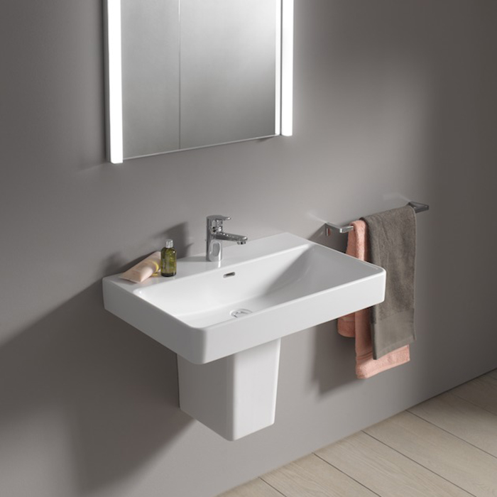 Laufen Pro S Раковина 55х38х9,5см, подвесная/накладная без отв., цвет: белый