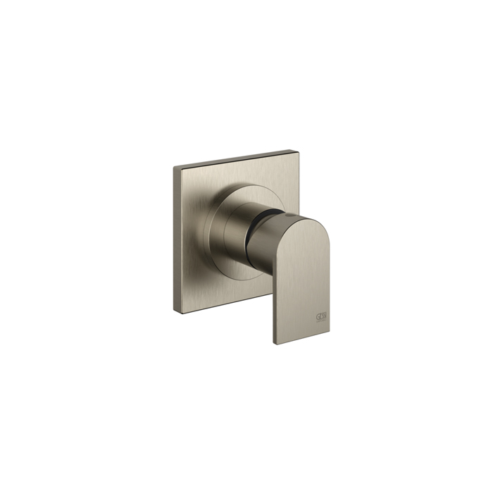 Смеситель для душа Gessi Emporio Via manzoni, встраиваемый, на 1 позицию, цвет: Finox Brushed Nickel