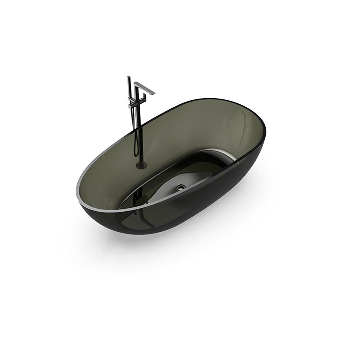 Knief EGG Shape Ванна отдельностоящая 170x85x54см, из полимерного материала, цвет: Turmalin # 020