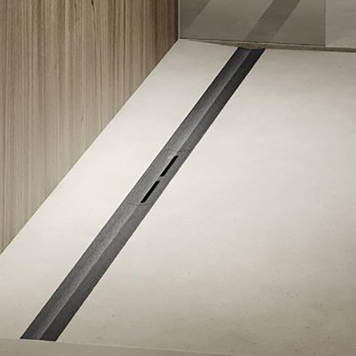 Профиль для душа TECEdrainprofile 90см, цвет: PVD Brushed stainless steel, black/сатин, черный