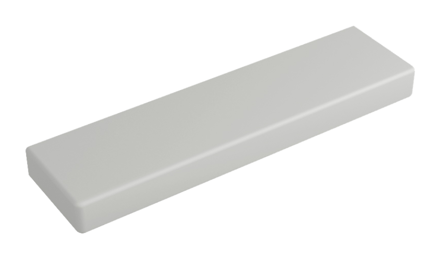 Полочка Flaminia Brick Slim, настенная, L540 мм, цвет: Latte