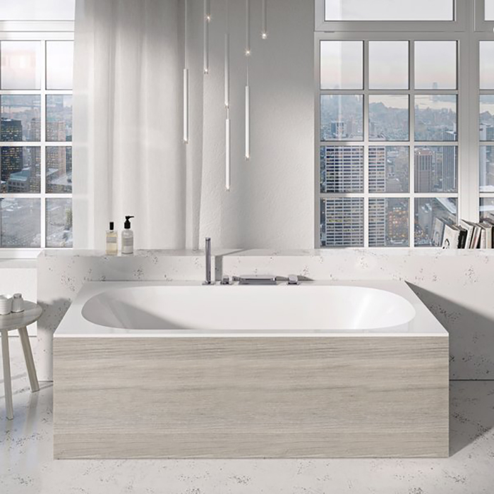 Ravak City Slim Ванна 180х80см, встраиваемая, цвет: белый