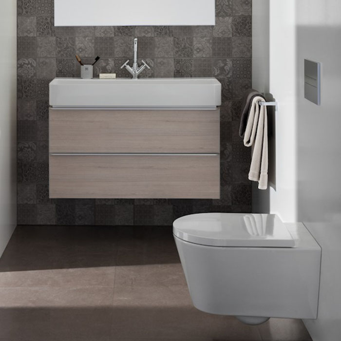 Раковина Laufen VAL 95х42х11.5 см, 1 отв., покрытие LCC, цвет: белый