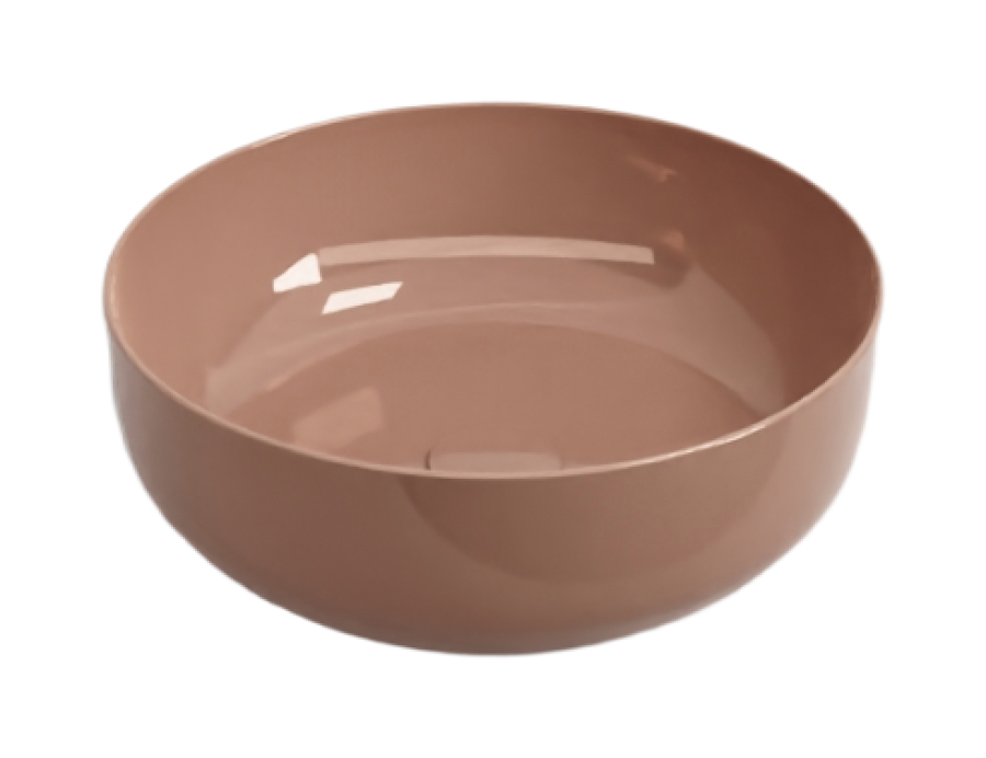 Раковина Cielo Le Bacinelle Era Small, накладная, ø400 × 150 мм, цвет: Ninfea