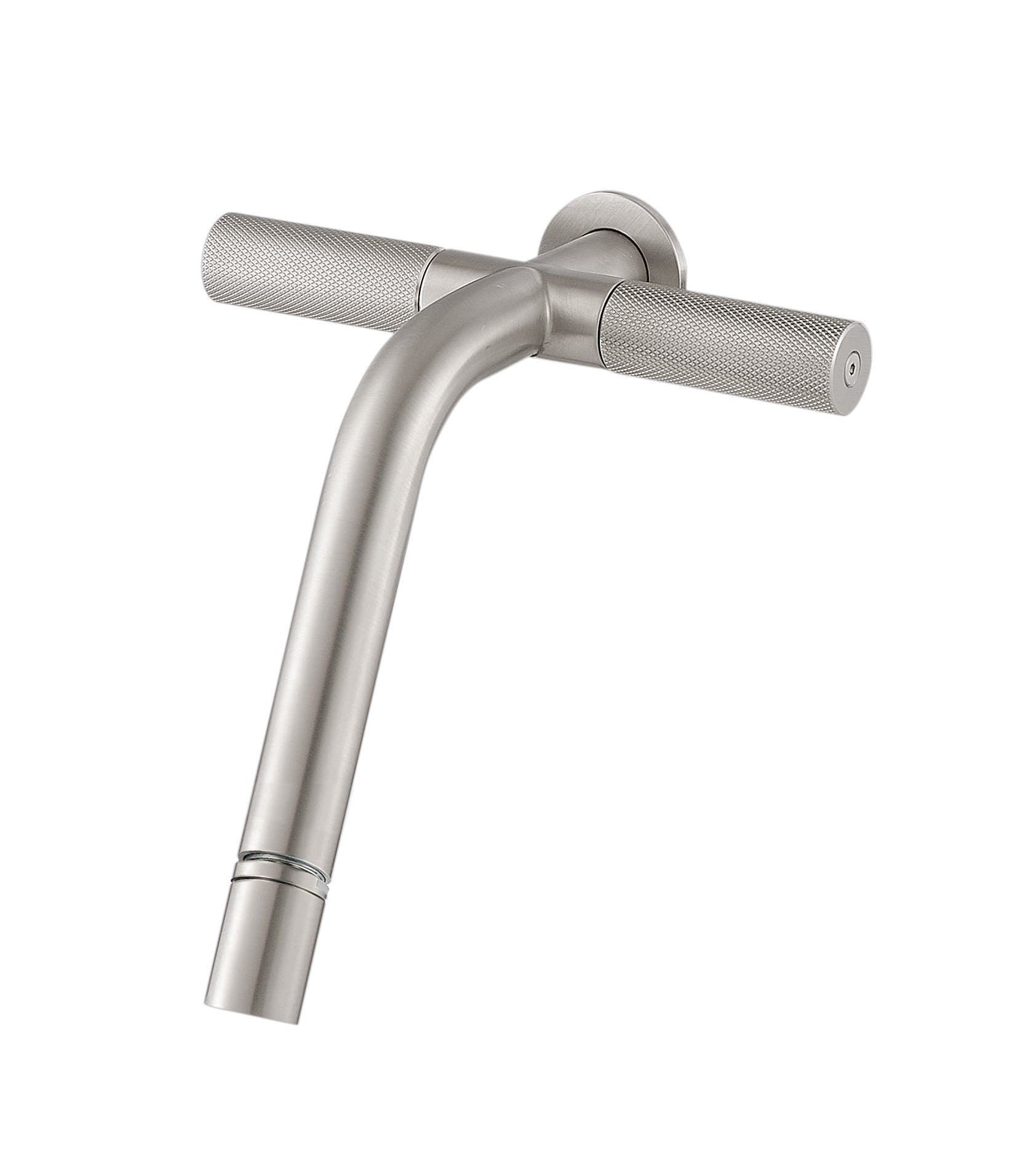 Внешняя часть смесителя для биде из стены Treemme 22mm с 2 ручками — RWIT6028IS03