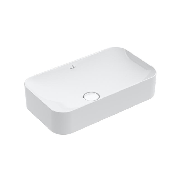 Villeroy&Boch Finion Раковина накладная 60х35х11.5см, без отв., CeramicPlus, цвет: белый