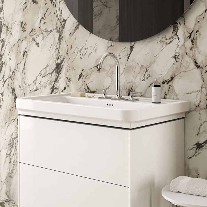 Ideal Standard Calla Раковина подвесная 86.5х54см, с 3 отв., цвет: белый